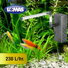 Lomas Aquajet Mini Internal Filter For Fish Tanks With 25 Liter Capacity - Black - View 8