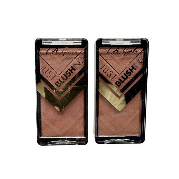 L.A.Girl LA GIRL L.A. Girl Just Blushing GBL483 Just Glowing Blush 0.25 OZ Set of 2