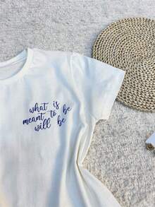 Women T-Shirts - 米白 - Xem 2