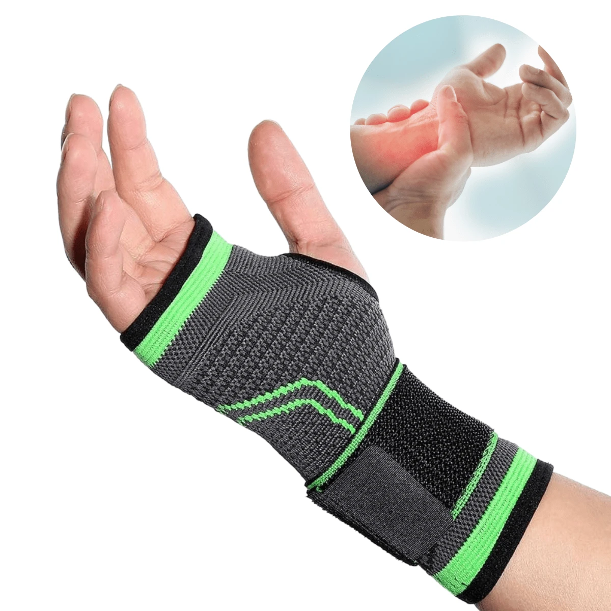 Wrist Protection - Black - View 1