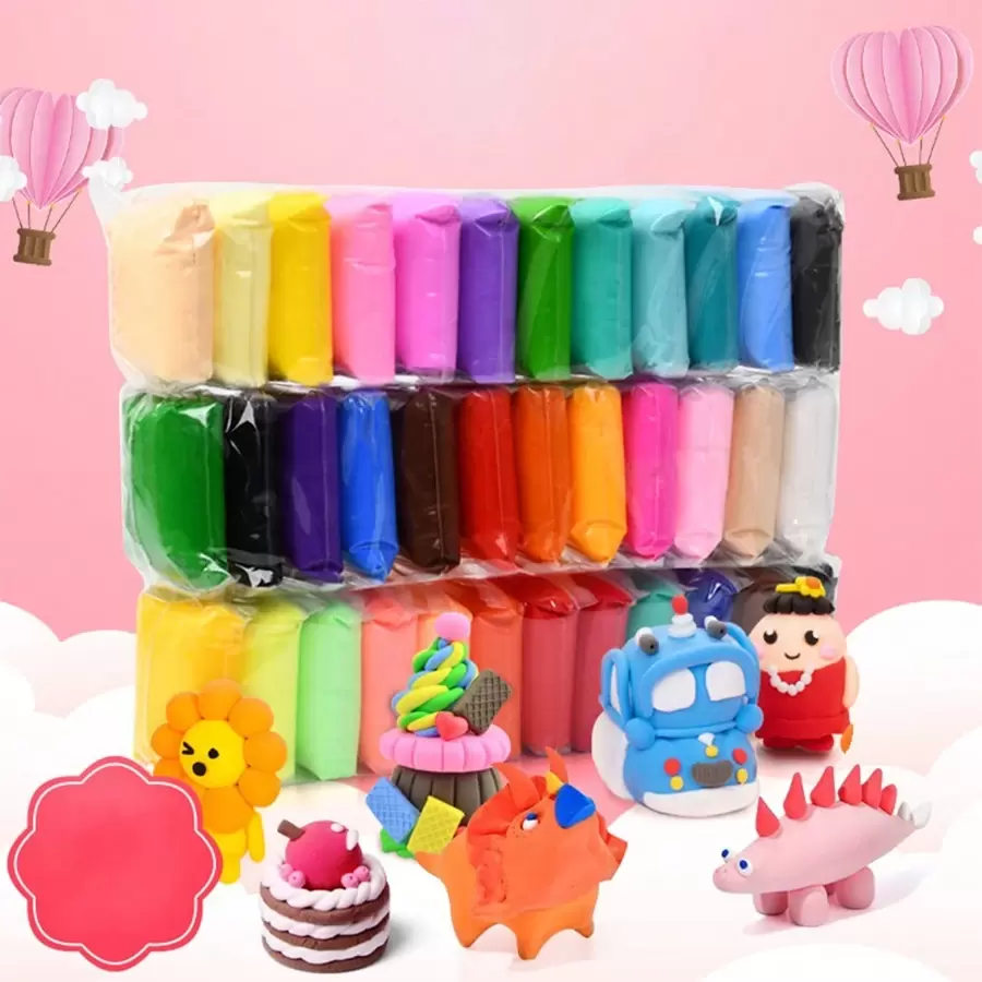 Air Dry Clay Play Dough, Ultra Light Molding Clay With 2 Tools, Diy Art