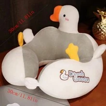 1入組u型旅行頸枕,卡通便攜枕頭,適合午睡使用 - 彩色 - 查看 2