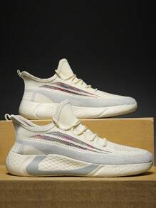 Large Size 46 47 Ultralight Running Casual Shoes For Men Breathable Men's Sneakers Fashion Jogging Trainers Platform Lace Up Male Sneaker