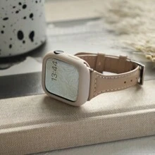 1 件女款星空糖果色硅胶保护壳适用于 38/40/41/42/44/45/49/46 毫米 Apple Watch Ultra2/Ultra/SE/10/9/8/7/6/5/4/3/2/1 - 星光色 - 查看 5