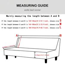 1 Piece Skirt Type Sofa Bed Cover Armless Sofa Cover Polyester Fiber Suitable For All Seasons Simple And Modern - Brown - View 2