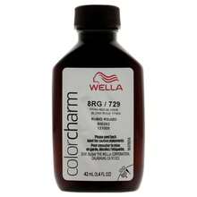 WELLA Color Charm Permanent Liquid Haircolor - 729 8RG Titian Red Blonde by Wella for Unisex - 1.4 oz Hair Color - Red - View 2