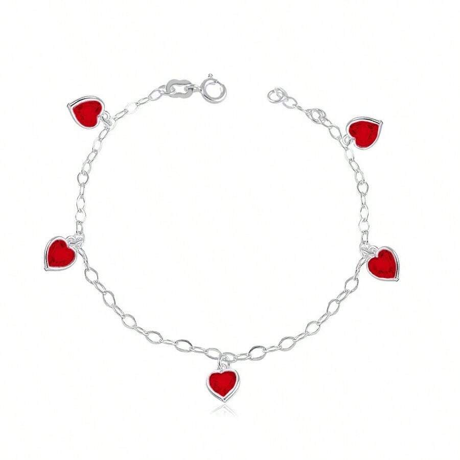 Fine Chain Bracelets - 紅色 - 查看 1
