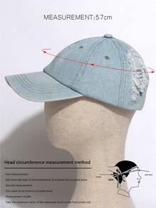 Gorra De Béisbol De Mezclilla