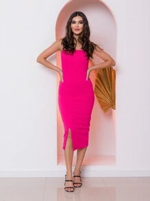 Women Dresses - 粉色 - 查看 4