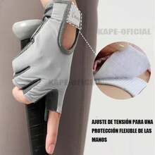 Guantes Gym Mujer Pesas Gimnasio Crossfit Rosa,negro Ceniza,1 par Guantes de mujeres de aptitud física transpirable anti deslizante elástico para Yoga , ejercicio , prevención callos , ciclista con absorción de impacto,1 Par De Guantes De Medio Dedo Para Entrenamiento De Ciclismo Al Aire Libre, Escalada, Fitness, Saltos De Cuerda Y Levantamiento De Pesas,1 par de guantes de levantamiento de pesas para hombres y mujeres con protección total de la palma, guantes de entrenamiento para gimnasio, ciclismo, ejercicio, transpirables, súper livianos - Rosa Pálido - Ver 10