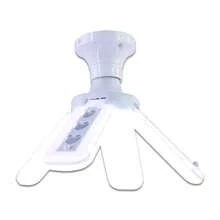 Foco Bombillo de Luz Led de 4 Hojas Plegable 28 W - Blanco - Ver 3