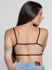 Women Tank Tops & Camis - 黑色 - 查看 1