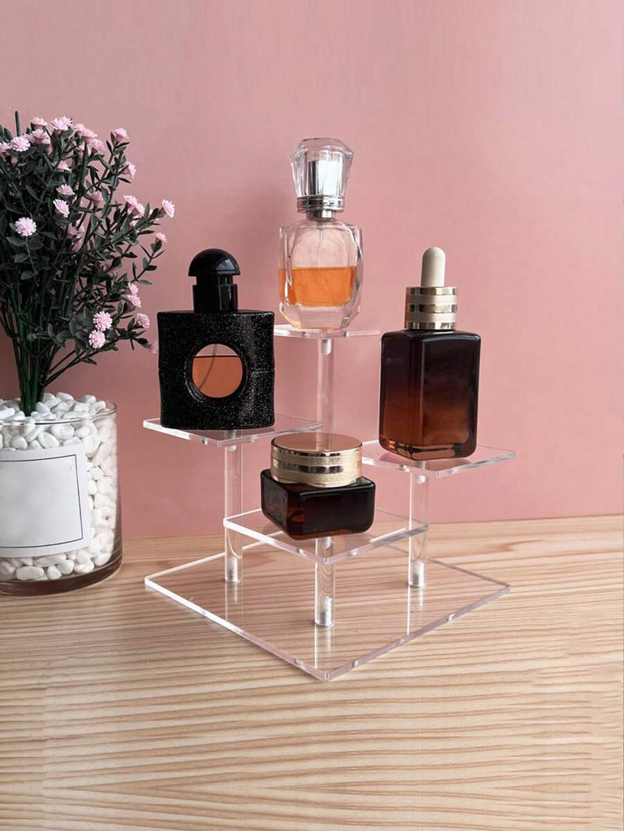 1 bộ kệ trưng bày & lưu trữ bằng Acrylic trong suốt trang trí nhà cửa mùa thu trang trí phòng