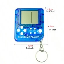 1 Máy Tính Mini Nga Khối Máy Chơi Game Giảm Căng Thẳng Cầm Tay Giải Nén Đồ Chơi - Đỏ - Xem 2