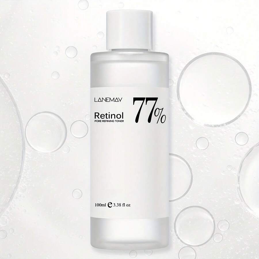 3.38oz 77 Soothing Toner With Retinol, For Sensitive Skin, Dry Skin, Aging Defying Skin, Helps