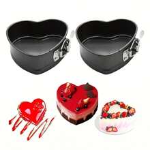 Heart Shaped Molds, Cake Molds 5 Pieces Different Sizes