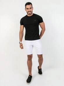 Urban Zone Jeans Men Shorts - trắng - Xem 8