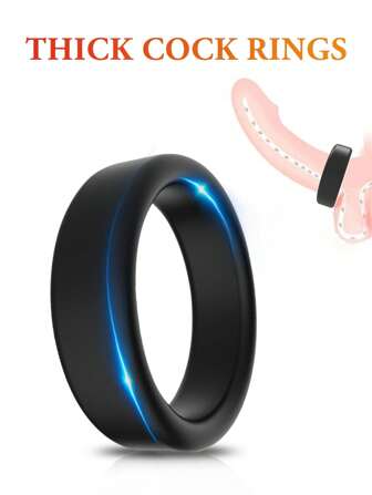Sex Silicone Width Cock Ring Thick Soft Pliable For Great Fit Will Not Roll Nor Pinch Silky Erection Soft Stretchy Penis Rings Sex Toy For Men's Sensory Pleasure Sexy Sex Toys Penis Ring Sex Toys Penis Sleeve Sex Toys SM Product Sex Toy Strap On Penis Sex Toy Sex Machine Sex Toy Penis Ring Sex Toy Penis Sleeve Sex Toy SM Product