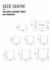 1pc Pink Cushion Cover Without Filler, Daily Chemical Fiber Press Crease Decorative Throw Pillow Case For Home