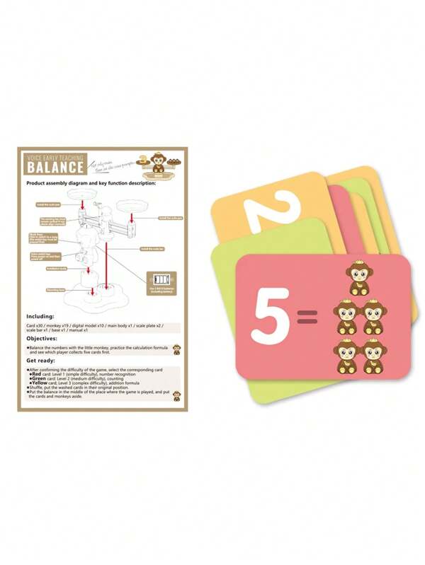 Home School Balance Board Game Activities Math Learning Stem Montessori Cool Toys Educational