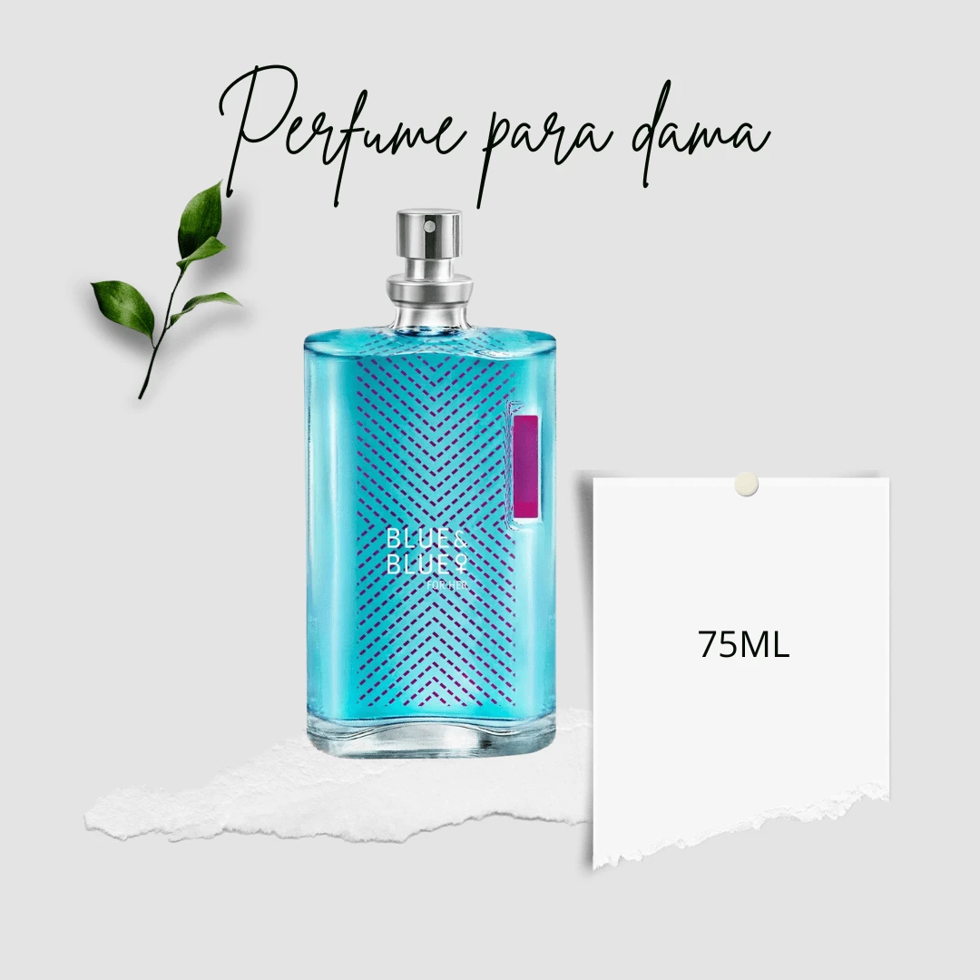 Cyzone Blue y Blue for her de 75/ Colonia para Dama - Floral - Ver 1