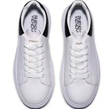 Shendy Vendy Tenis Hombre de Moda Sneakers Running Casual Tenis de Deporte-Zapato deportivo casual blanco para hombres, zapato de skate de moda ligero y transpirable con punta redonda y suela antideslizante.