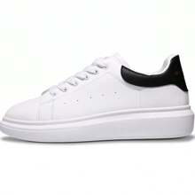Shendy Vendy Tenis Hombre de Moda Sneakers Running Casual Tenis de Deporte-Zapato deportivo casual blanco para hombres, zapato de skate de moda ligero y transpirable con punta redonda y suela antideslizante.