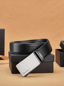 rongkepolo Nam Da thật Đầm Thắt lưng , Đen Thắt lưng Thích hợp Đối với , Quần jean , Người Mỹ Thiết kế , Với Hộp Quà , Hoàn hảo Đối với Tất cả Hằng ngày Dịp , Ăn mặc trang trọng , Quần - màu đen - Xem 4