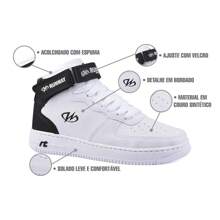Runway Men Sneakers - 黑與白 - 查看 5