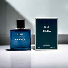 Caja de 12pz Set De 2 Perfumes Fragancia Larga Duracion Blue de Chinela 55ml Concentración Alta Larga Duración Amaderado Masculino Juvenil - Leñoso y terroso - Ver 2