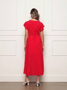 Women Dresses - Röd - Visa 2
