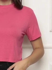 Women Blouses - Màu Hồng Tươi - Xem 4