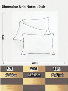 1pc Thickened Brushed Pillowcase, Fashion Style, Multi-Size, Colorfast, Machine/Hand-Washable Pillow Cover, Suitable For Home, Bedroom, Living Room, Dorm Universal Use - White - View 6