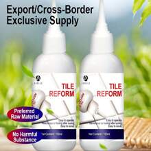 1pc Tile Refill Agent Floor Tiles, Epoxy Grouts Sealant Waterproof Mouldproof Tile Reform (150ml) - White - View 1