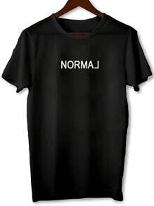 Men T-Shirts - 黑色 - 查看 1