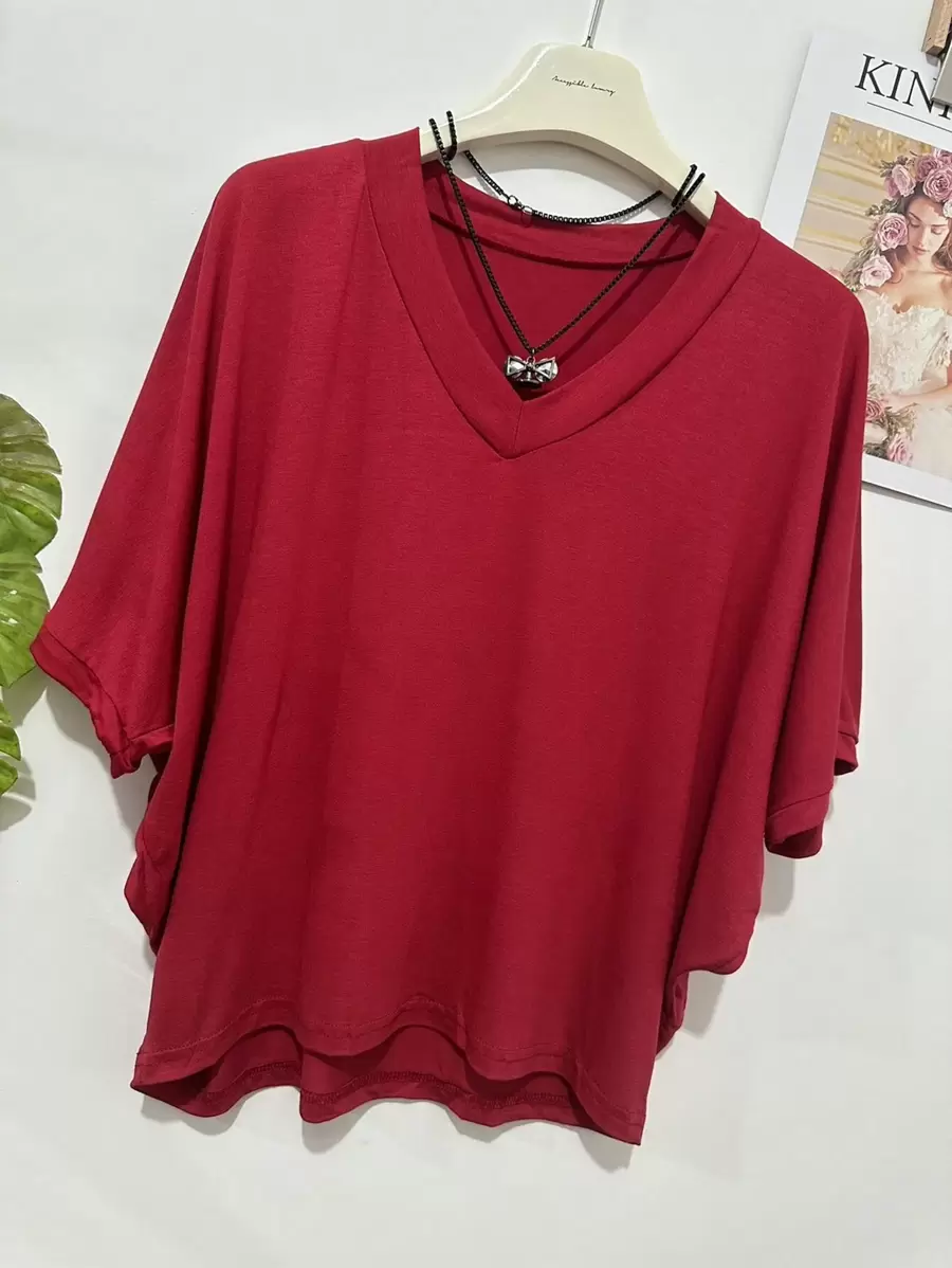 Women Tops - Rojo - Ver 1