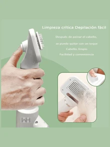 Cepillo Secador de Pelo Para Perros y Gatos - Blanco - Ver 5