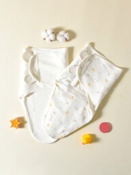 2 Stück Baby Anti-startle Swaddle Decken