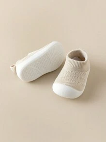 1雙可愛款式嬰兒運動鞋 - 卡其色 - 查看 5