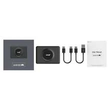 CARLINKIT AI Hộp , Ủng hộ Không dây Tiếp nối Đến Tự động , Trực tuyến Âm thanh & Video Sự giải trí , 450 , 4GB + 64GB Với Android 9.0 Mở Hệ thống , Tương thích với iPhone 6 Và Bên trên 10.0 Và Bên trên , Android 11.0 Và Bên trên - màu đen - Xem 4