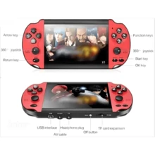 Consola de videojuegos X7 PLUS, 5.1 pulgadas - doble balancín - memoria de 8GB integrada - Multicolor - Ver 3