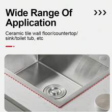 1pc Tile Refill Agent Floor Tiles, Epoxy Grouts Sealant Waterproof Mouldproof Tile Reform (150ml) - White - View 4