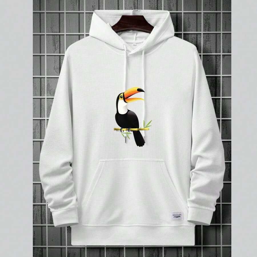 Men Sweatshirts - 白色 - 查看 1