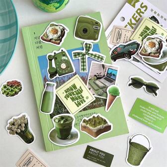 40 Cute Cartoon Stickers, Multi-Purpose Decorative Stickers For Luggage And Wallets Back To School