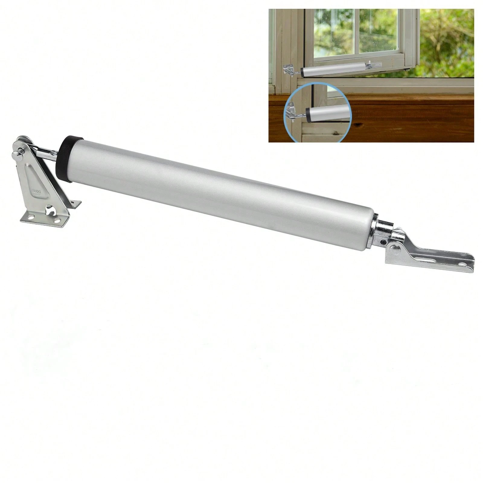 Medium Duty Screen Door Closers Kit, Adjustable Pneumatic Storm Door