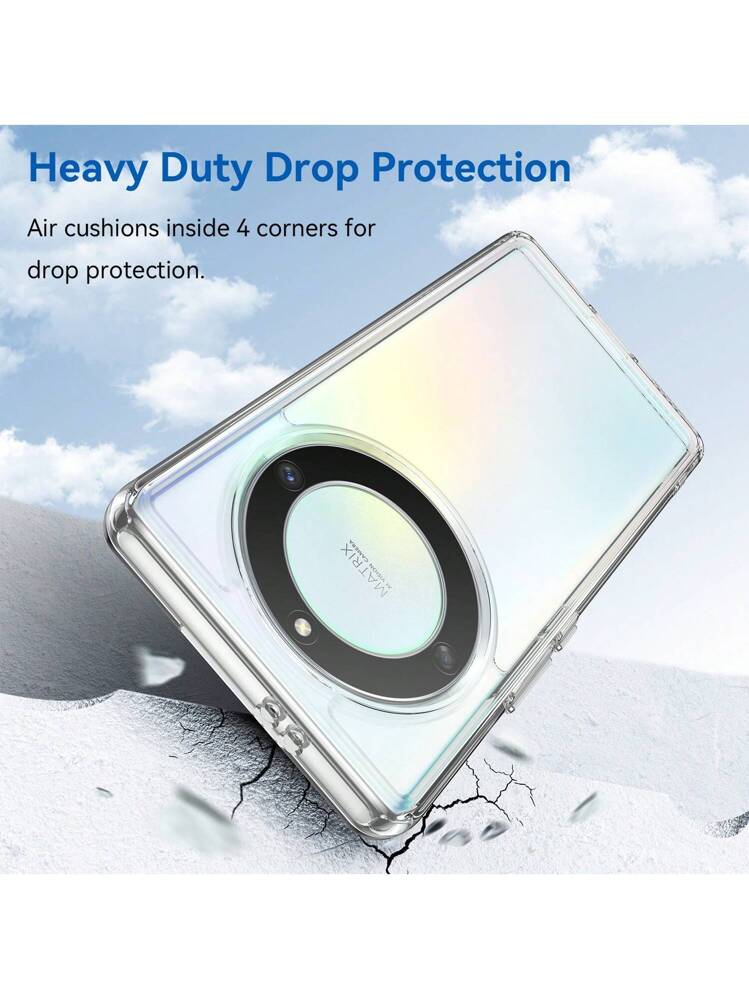 JIAFEI Cover Custodia per Honor X8 5G / Honor 70 Lite 5G / Honor X6, Sottile e Morbida in Silicone TPU per Una Protezione Antiurto e Anti-graffio Efficace - Blu Chiaro