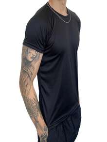 Men Outdoor Tees & Tanks - 黑色 - 查看 2