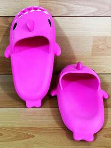 Sandalia para adulto chancla tiburon shark sharky para mujer adolescente y adulto desde el 22 al 26 - Rosa - Ver 5