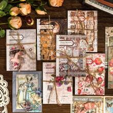 CANDY POETRY 30張/包花卉複製記憶簿主題材料紙,手帳剪貼diy裝飾底紙,創意個性化文具,適用於計畫和學校用品