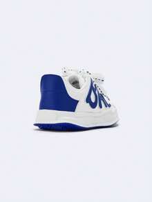 Balabala 年轻女孩舒适的运动鞋 - 藍白色 - 查看 2